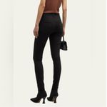 MOTHER High Waisted Looker Jeans in Not Guilty Wash Size 31 Black Photo 1