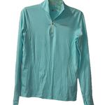 Tasc Orange Beach Quarter Zip Women’s Small Blue Photo 0