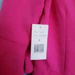 Alexia Admor Alexia Admour Hot Pink Square Neck Half Sleeve Dress with Giant Bows Photo 9