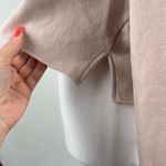 Socialite Women's Soft Long Sleeve Cropped Sweatshirts Pullover Pale Pink Small Photo 7