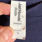 Lucky Dog Just Hoods Navy Blue Thick Volleyball Sweatshirt Size Small Photo 3