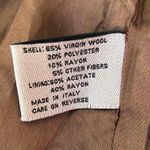 Structure Le Collezioni  Brown Virgin Wool Blend Blazer M Photo 13