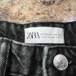 ZARA  Charcoal Jean Shorts Photo 2