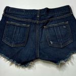 Rag and Bone  Jean Cut Off Shorts Distressed Dark Wash In Doris. Never Worn Sz 24 Photo 1