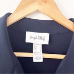 Joseph Ribkoff Striped Sleeve Shirt Dress Style in Navy and White Photo 3