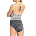 Athleta ‎ Vichy One Piece Halter Bathing Suit Photo 1