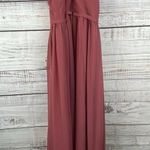 Azazie  Mallory In Mulberry High Slit Bridemaids Dress  10 Photo 2