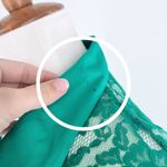 Victoria's Secret Victoria’s Secret Gold Label Teal Turquoise Lace Night Gown Intimate Size Small Photo 3