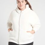 Athleta Cozy Sherpa Reversible Jacket Women’s Plus Size 1X Cozy Comfortable Photo 1