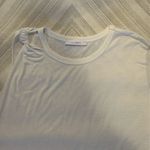 Six Fifty Women’s Off White One Shoulder Knotted Tank Top Photo 1