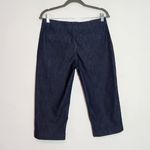 Riders By Lee  Dark Wash Cropped Jeans Size Medium 8 Dark Wash Capri Jeans Photo 3