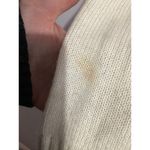 J.Crew Alpaca Merino Wool Cream Pullover Cowl Neck Knit Sweater Photo 3