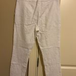 Diane Von Furstenberg Diane Von Furstenburg cream linen blend trousers Photo 5