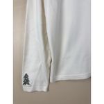 Breckenridge Women’s Embroidered Cotton Long Sleeve Top White Size M Photo 4