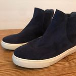 Steve Madden Steven by  dark blue suede slip on shoes size 8m Photo 2