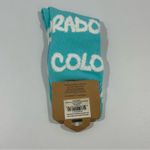 Robin Ruth Colorado Aqua / Turquoise Crew Socks OS Blue Photo 1