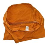 Bozzolo  Orange Copper Bandeau Top Women’s Size Large Comfortable Strapless Shirt Photo 1