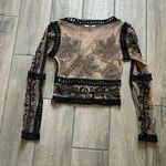 For Love & Lemons  mesh top Photo 3