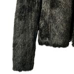 Armani Exchange  Faux Fur Teddy Dark Brown Coat Jacket Size XS Photo 3