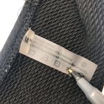 Womens Bikini Top One Shoulder Textured Scalloped Edge Black M Size M Photo 3