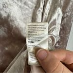 Anthropologie  Pink Velvet Square Neck Long Sleeve Top Medium E37 Photo 5