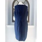 Le Suit Navy Sheath Dress, Petite Size 16 New w/Tag ~$200 Photo 4