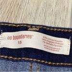 No Boundaries  blue straight leg jeans denim Photo 3