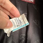 Jordache Vintage Fuzzy Teddy Shearling Luxurious Black Faux Fur long plus sz 15 Photo 3