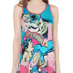 DC Comics Retro Batman Superman Pink Frost Nightgown Sleep M Photo 0