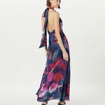 The Drop Women's Cowl Neck Maxi Dress Big Multi Floral Print Size L Photo 1