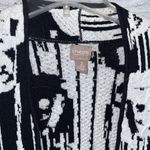 Chico's Black and White Cardigan Photo 1
