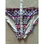 La Blanca Swim Botton Womens 12 Pink Purple Bikini Tropical Resort Beach Coastal Photo 6