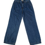 Madewell Baggy Straight Jeans Womens 27 28 × 30 Blue High Rise Loose Relaxed Photo 0