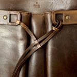 Gucci  Bamboo Brown Leather Tall Shopper Tote Shoulder Bag Tom Ford Era VINTAGE Photo 4