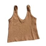 Urban Outfitters UO Out From Under Drew Seamless Ribbed Bra Top Rust Brown sz Small Photo 1