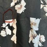 Brandy Melville Black Floral Jada Mini Dress - One Size Photo 4