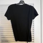 Roommates MD  Black Cinched Tie Up Side Top Photo 2