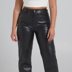 Showpo Leather Straight Leg Pants Photo 0