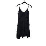 Rebecca Minkoff  Sasha Black Sleeveless Ruffle Mini Dress Sz. XS Photo 8