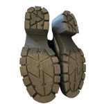 Athlefit women's 7.5 black chunky loafer chain detail, like new Photo 4