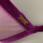 Victoria's Secret VICTORIA’S SECRET PINK & PURPLE OMBRÉ VELVET TOP M Photo 3