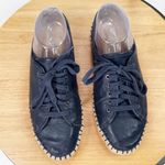 Patricia Nash  Emiliana Lace Up Leather Espadrille Sneakers Navy Blue‎ 7 Photo 3
