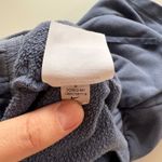 Nike  women Sweat Shorts Navy Blue Embroidered Logo Drawstring Athletic Size M Photo 3