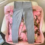 Nike leggings high waisted light heather grey full length Photo 1