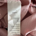 Anthropologie  Maeve Pink‎ Corduroy Tessa Flounced Dress Sz S Photo 3