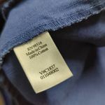 Coldwater Creek Shirt Blue Woman's XS 3/4 Snap Hooded Pull Over Coastal Photo 8