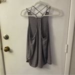 Calia by Carrie Underwood Women's M Spaghetti Strap Striped Tank Top Activewear Black Size M Photo 4