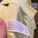 Stars Above  lemon Yellow Button Down Shirt linen Photo 7