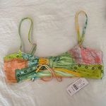 PacSun Patchwork Bikini Top Photo 0