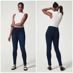 Spanx Jean‑ish Jean-ish Ankle Leggings in Twilight Rinse Size 2X Petite Photo 1